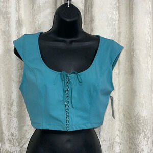 Free people crop top NWT large